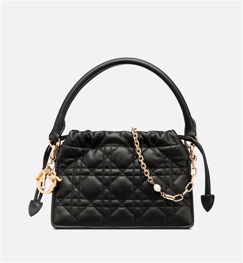 lady dior top handle|lady dior cannage handbags.